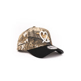 New Era 9Forty A Frame 1LoveIE Snapback (Black / Realtree Camo)