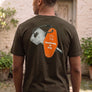 Positivity Is Key T-Shirt Brown