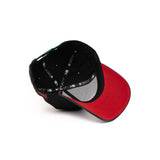 Limited New Era 9Forty A Frame 1LoveIE Snapback (Black/ Metallic Red / Forest Green)