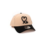 New Era 9Forty A Frame 1LoveIE Snapback (Mango Mocha / Black)