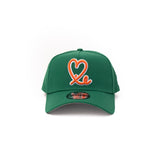 New Era 9Forty A Frame 1LoveIE Snapback (Miami Green / Orange)