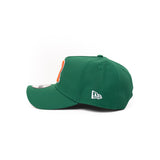 New Era 9Forty A Frame 1LoveIE Snapback (Miami Green / Orange)