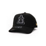 New Era 9Forty A Frame Raincross Snapback Black / Black white outline