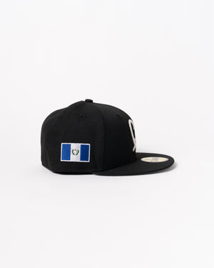 Limited Black Guatemala Flag 1LoveIE New Era 59FIFTY Fitted Cap