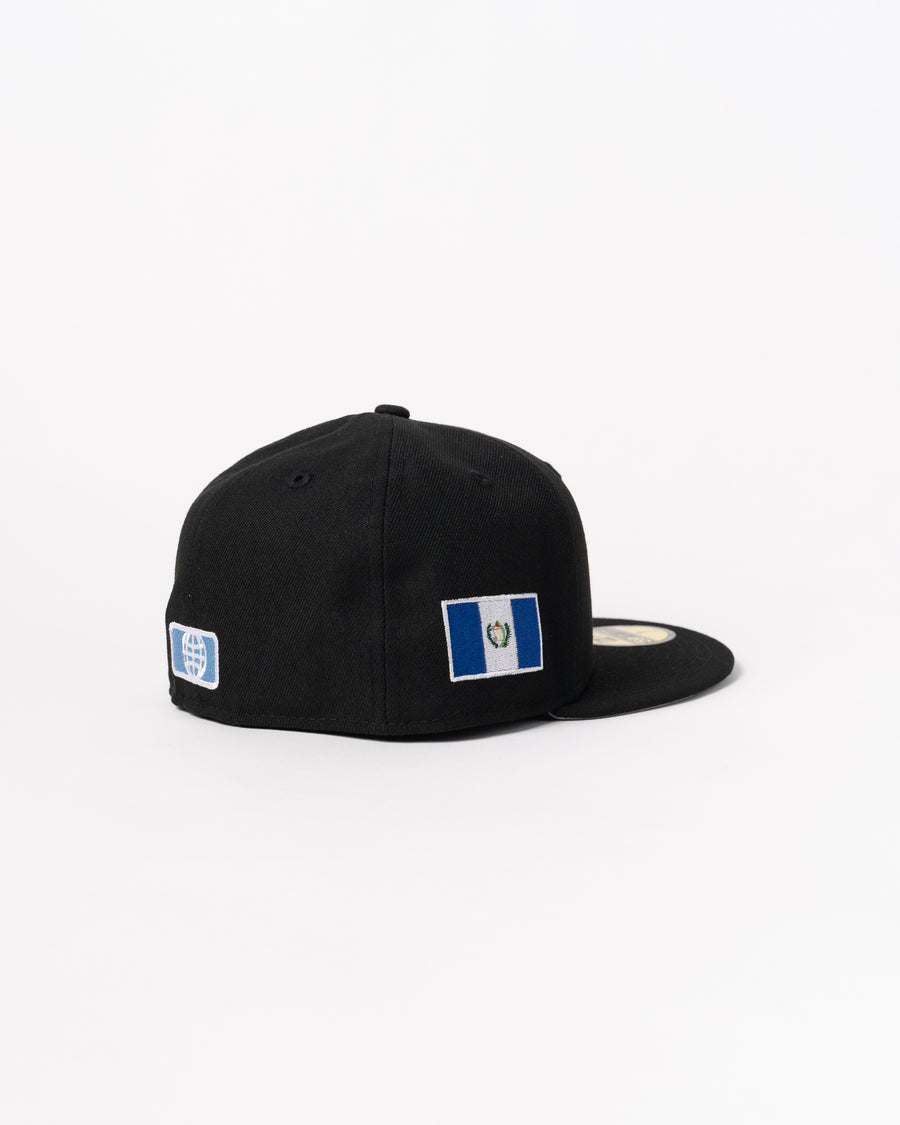 Limited Black Guatemala Flag 1LoveIE New Era 59FIFTY Fitted Cap