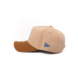 New Era 9Forty A Frame 1LoveIE Snapback (Camel / Toasted / Sky Blue)