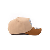 New Era 9Forty A Frame 1LoveIE Snapback (Camel / Toasted / Sky Blue)