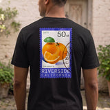 Riverside Stamp Shirt ( Black)