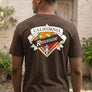 Riverside Raincross Crest Shirt (Brown)