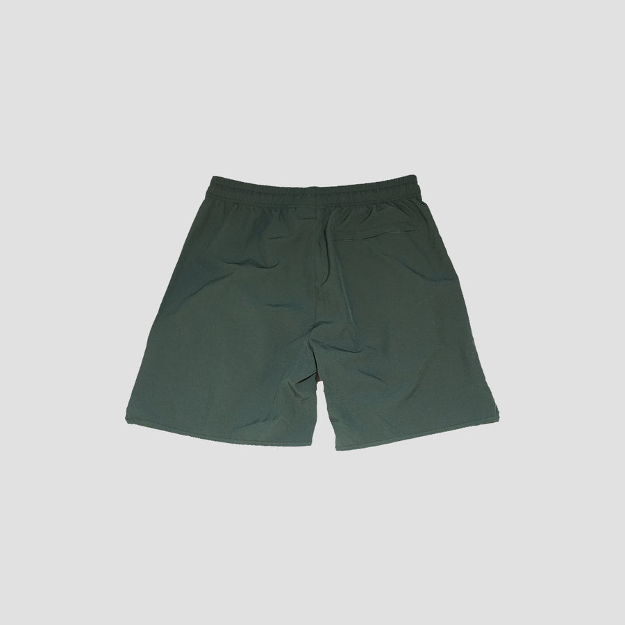 1LoveIE Athletic Shorts ( Dark Green / Black)