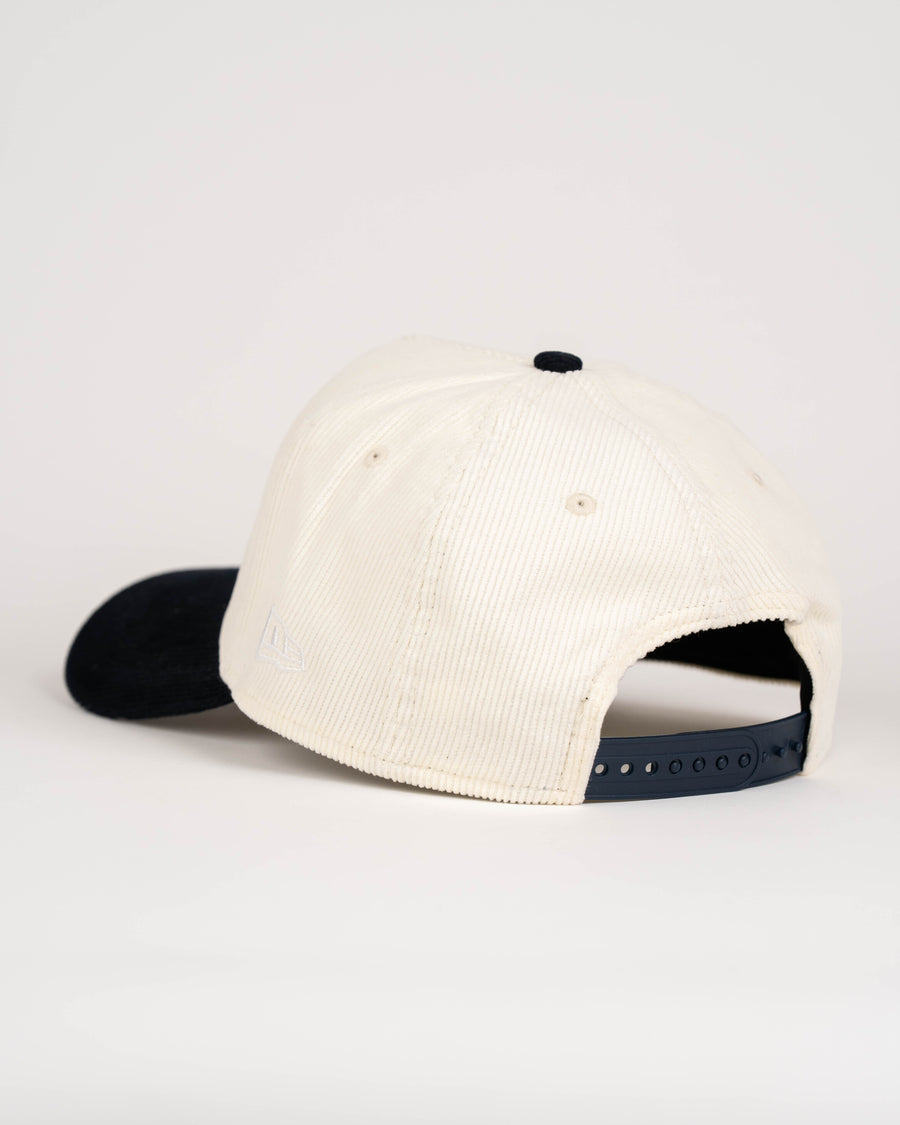 10 Year Anniversary New Era 9Forty A Frame 1LoveIE Snapback (Chrome Navy / Corduroy )