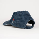 1LoveIE Signature Dad Hat (Blue Denim / White)