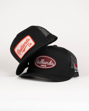 Redlands 1888 Trucker Cap (Black)