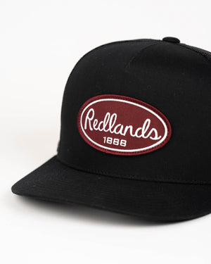 Redlands 1888 Trucker Cap (Black)