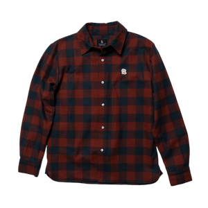 1LoveIE Mens Premium Cut & Sew Flannel (Red & Navy)