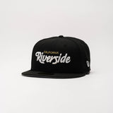 Limited Black / White Gold 1LoveIE Riverside Script New Era 59FIFTY Fitted Cap
