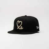 Limited Black / White Nigeria  Flag 1LoveIE New Era 59FIFTY Fitted Cap