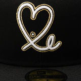 Limited Black / White Nigeria  Flag 1LoveIE New Era 59FIFTY Fitted Cap
