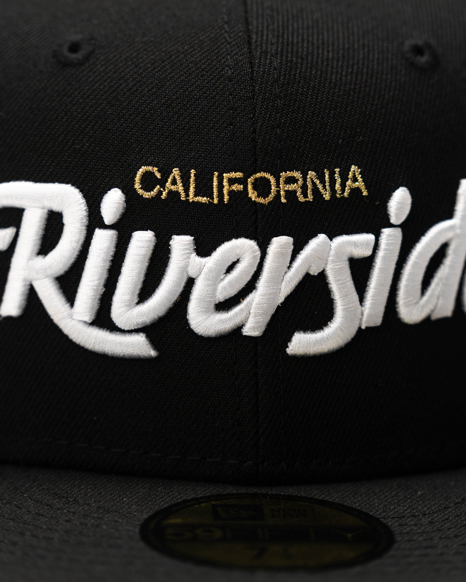 Limited Black / White Gold 1LoveIE Riverside Script New Era 59FIFTY Fi