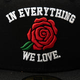 "In Everything We Love" New Era 59Fifty Fitted Black / Red