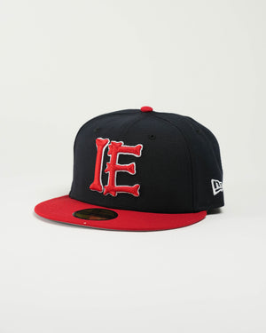 IE Bones  Navy / Red White  New Era 59FIFTY Fitted Cap