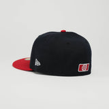IE Bones  Navy / Red White  New Era 59FIFTY Fitted Cap