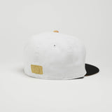 IE Bones  White / Gold  New Era 59FIFTY Fitted Cap
