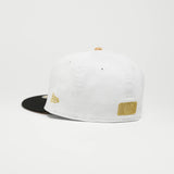 IE Bones  White / Gold  New Era 59FIFTY Fitted Cap