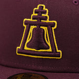 Limited Maroon / Yellow  1LoveIE Raincross New Era 59FIFTY Fitted Cap