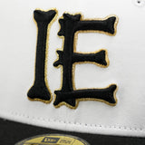 IE Bones  White / Gold  New Era 59FIFTY Fitted Cap