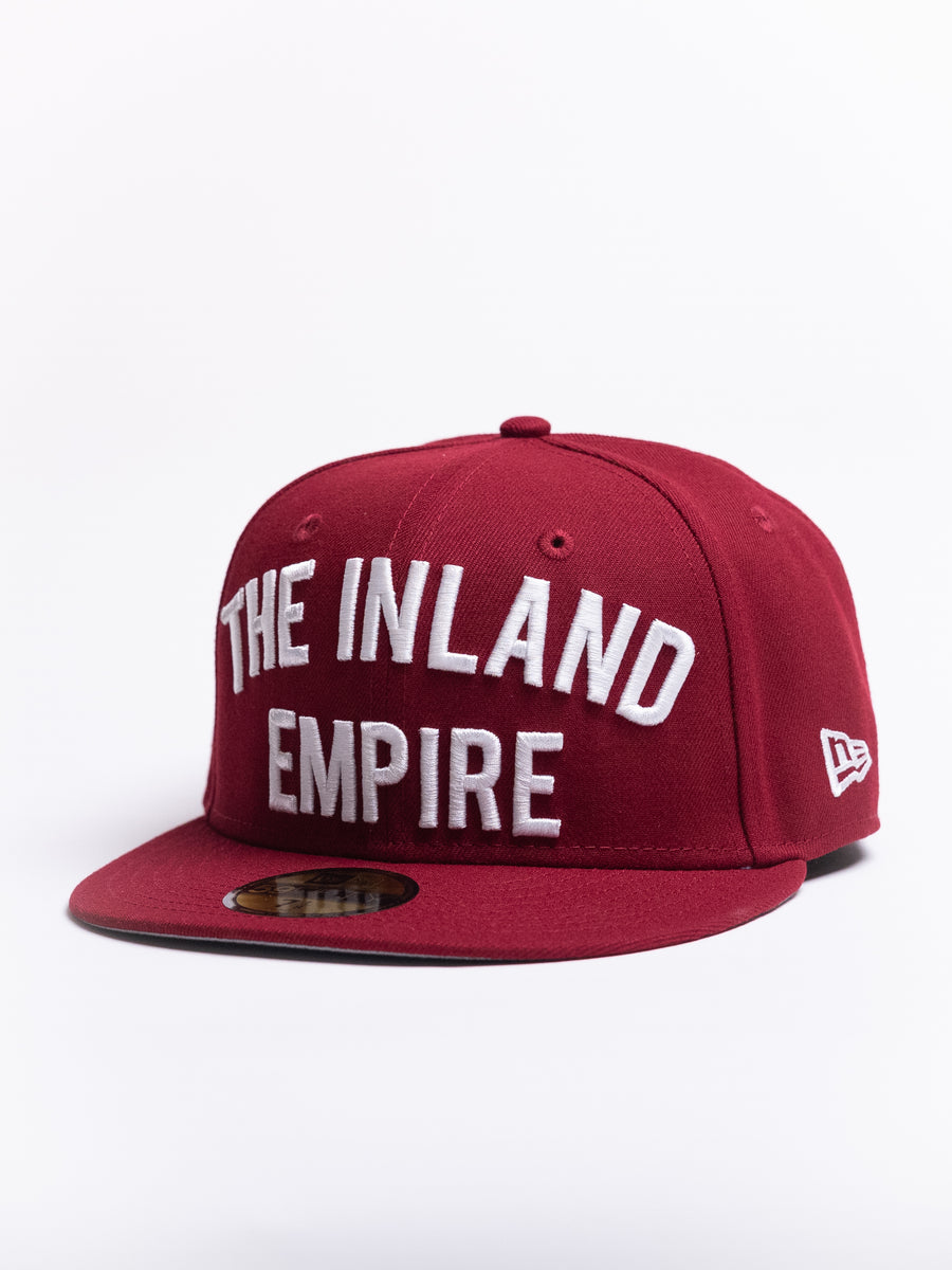 Limited Cardinal /White 1LoveIE "The Inland Empire" New Era 59Fifty Fitted Hat