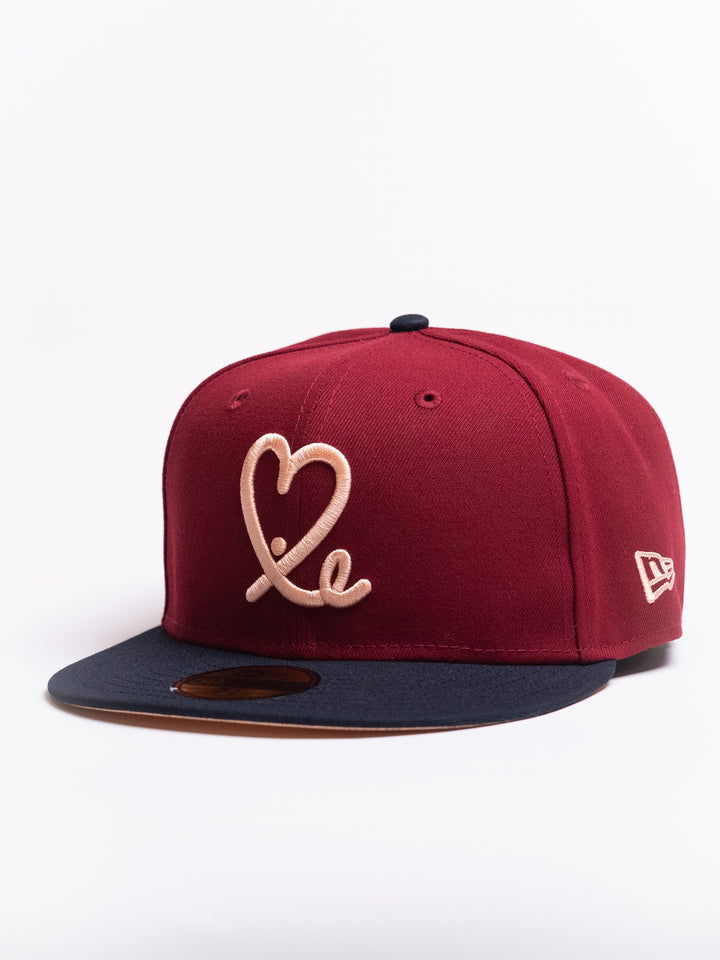 10 Year Anniversary Limited Cardinal & Navy 1LoveIE New Era 59FIFTY Fitted Cap