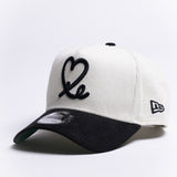 New Era 9Forty A Frame 1LoveIE Snapback (Chrome Black / Corduroy)