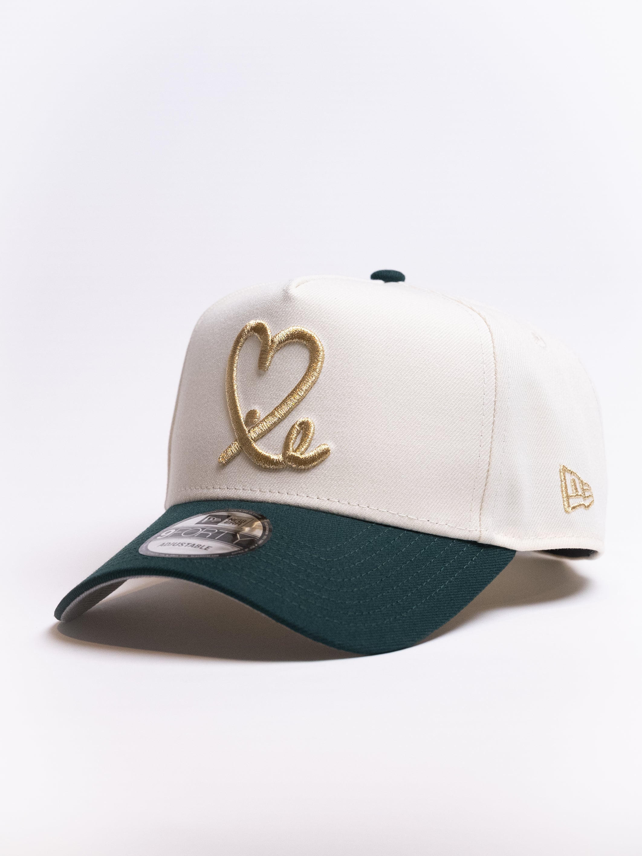 10 Year Anniversary New Era 9Forty A Frame 1LoveIE Snapback (Forest Gr