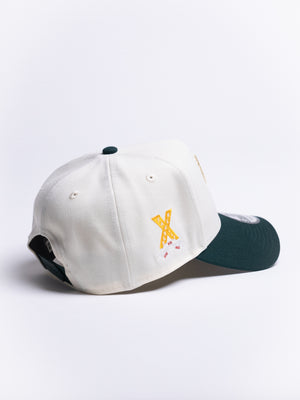 10 Year Anniversary New Era 9Forty A Frame 1LoveIE Snapback (Forest Green / Cream)
