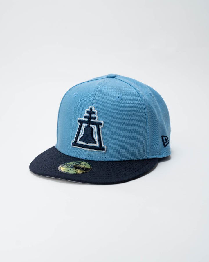 Limited Sky Blue / Navy  1LoveIE Raincross New Era 59FIFTY Fitted Cap