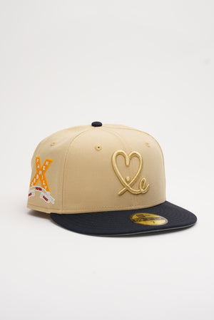 10 Year Anniversary Vegas Gold & Navy 1LoveIE New Era 59FIFTY Fitted Cap