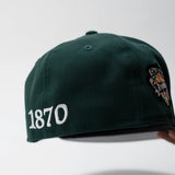 Limited DK.Green/ White 1LoveIE Raincross New Era 59FIFTY Fitted Cap