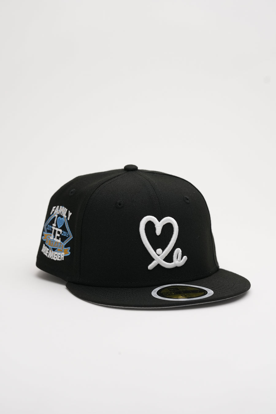 Youth Limited Black & White 1LoveIE New Era 59FIFTY Fitted Cap