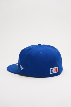 Limited Royal Blue / Red Samoan Flag 1LoveIE New Era 59FIFTY Fitted Cap