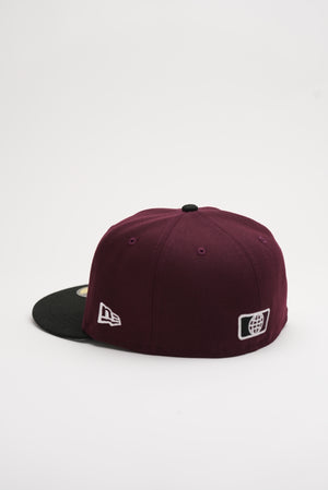 Limited Maroon / Black 1LoveIE New Era 59FIFTY Fitted Cap