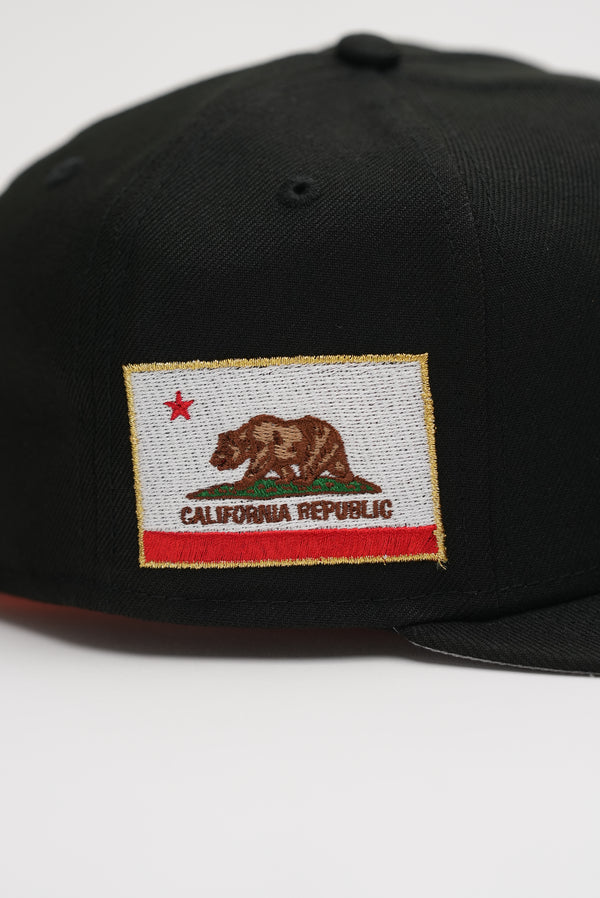 Limited Black / White California State Flag 1LoveIE New Era 59FIFTY Fi