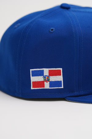 Limited Royal Blue / Metallic Red Dominican Republic Flag 1LoveIE New Era 59FIFTY Fitted Cap