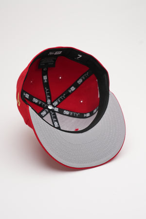 Limited Red / White USA Flag 1LoveIE New Era 59FIFTY Fitted Cap