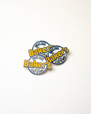 Bakers Circle Logo Pin