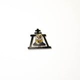 Riverside Raincross Pin