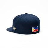 Limited Navy / White Filipino Flag 1LoveIE New Era 59FIFTY Fitted Cap