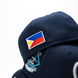 Limited Navy / White Filipino Flag 1LoveIE New Era 59FIFTY Fitted Cap