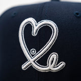 Navy / Silver  1LoveIE New Era 59FIFTY Fitted Cap