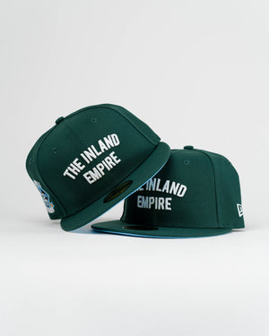 Limited Forest Green 1LoveIE "The Inland Empire" New Era 59Fifty Fitted Hat